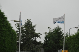 Het waaide, soms wat zachter, dan wat harder.